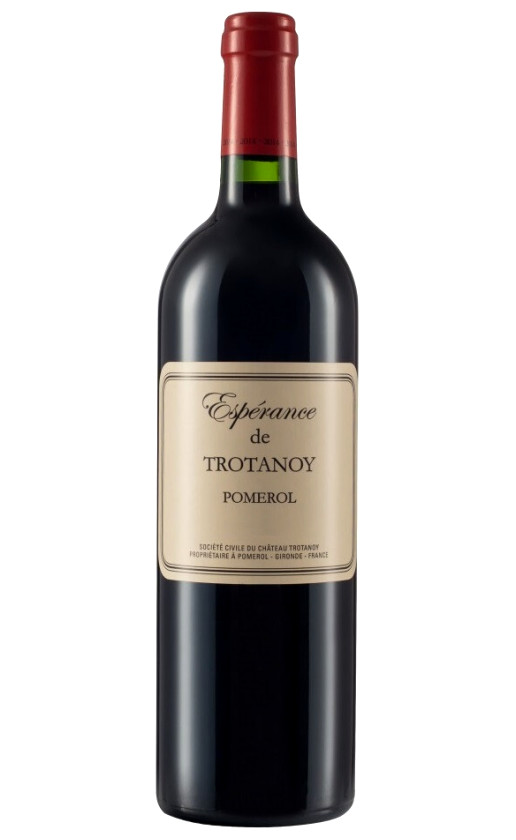 Вино Esperance de Trotanoy Pomerol 2016