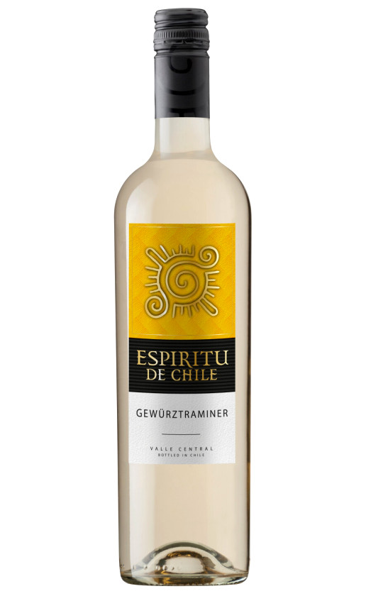 Вино Espiritu de Chile Gewurztraminer Valle Central