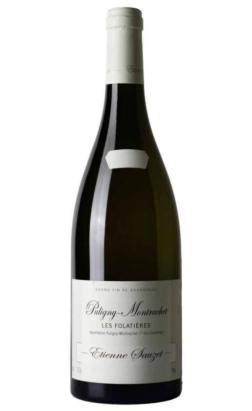 Wine Etienne Sauzet Puligny Montrachet 1Er Cru Les Folatieres 2009