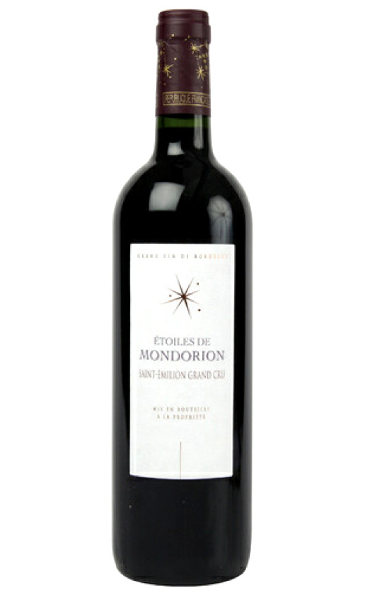 Вино Etoiles de Mondorion Saint-Emilion Grand Cru 2008