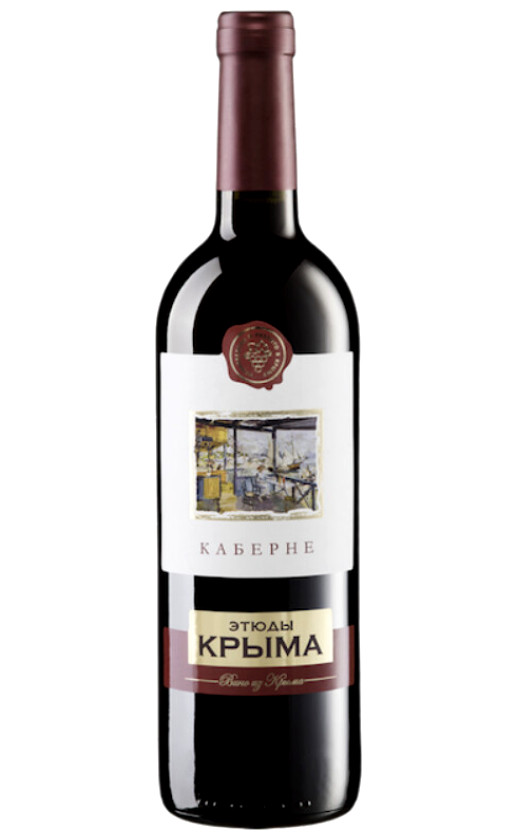 Wine Etyudy Kryma Kaberne