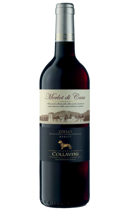 Wine Eugenio Collavini Merlot Di Casa Collio