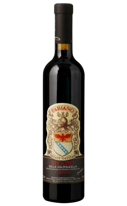 Wine Fabiano Recioto Della Valpolicella Classico 2007
