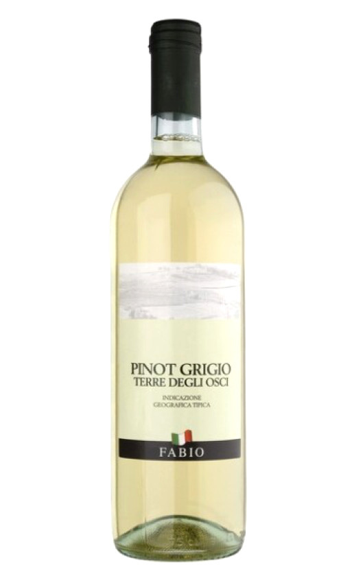 Wine Fabio Pinot Grigio Terre Deigli Osci 2010