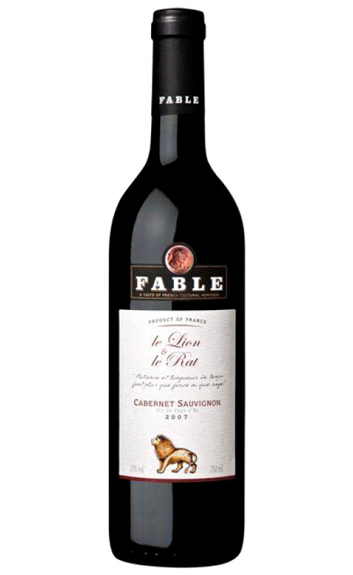 Wine Fable Cabernet Sauvignon Bordeaux 2007