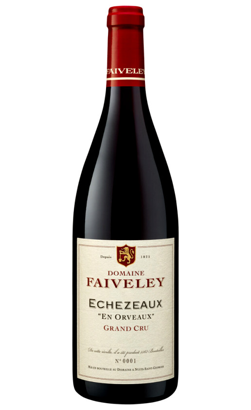 Wine Faiveley En Orveaux Echezeaux Grand Cru 2018