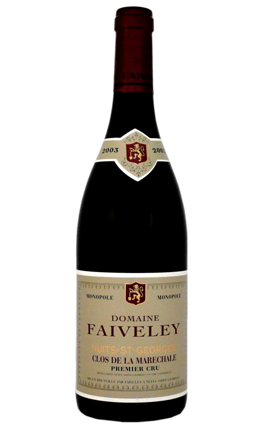 Вино Faiveley Nuits-St-Georges 1-er Cru Clos de la Marechale 2003