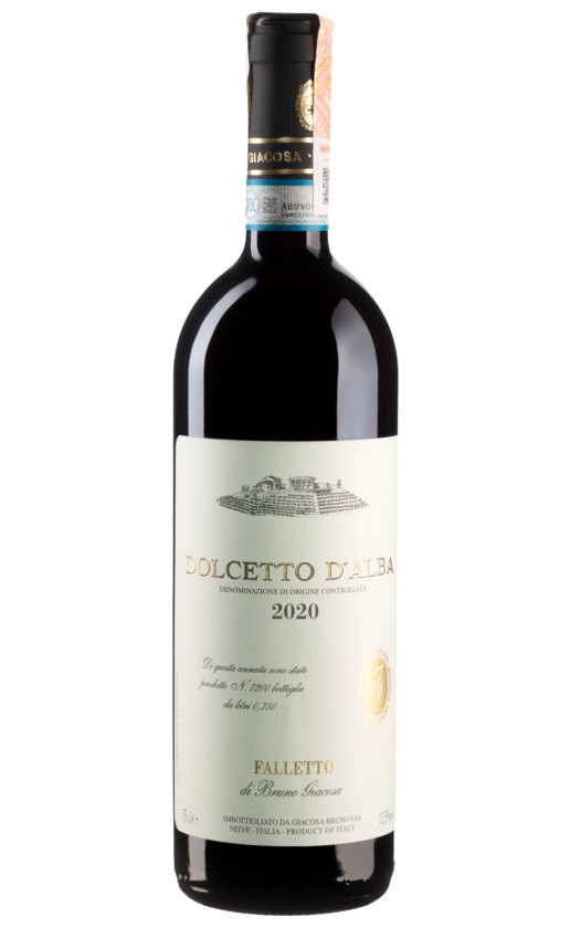 Wine Falletto Dolcetto Dalba 2020