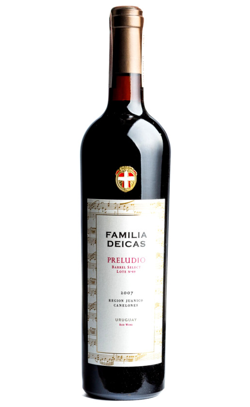 Вино Familia Deicas Preludio Barrel Select Tinto 2007