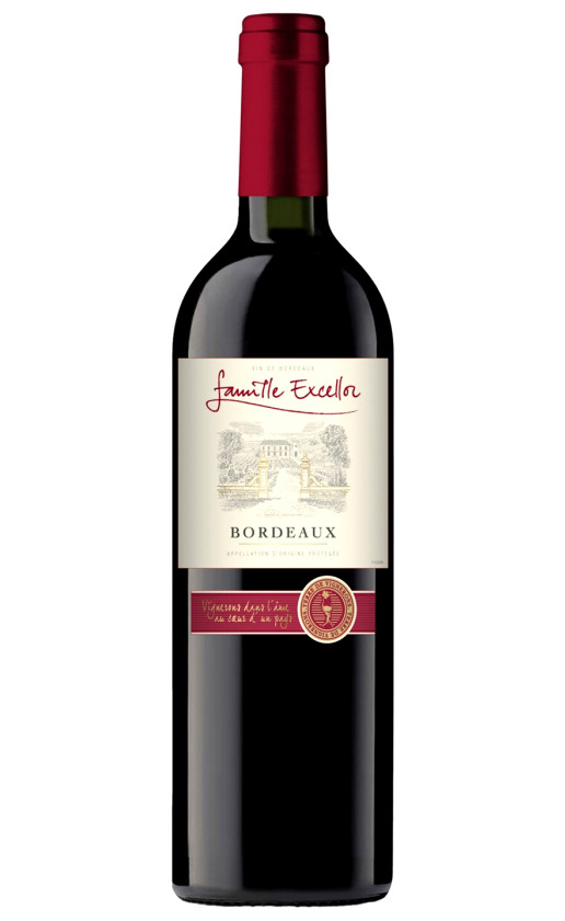 Wine Famille Excellor Bordeaux Rouge