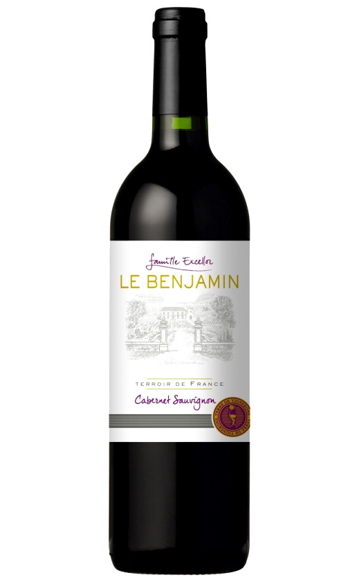 Wine Famille Excellor Le Benjamin Cabernet Sauvignon Atlantique