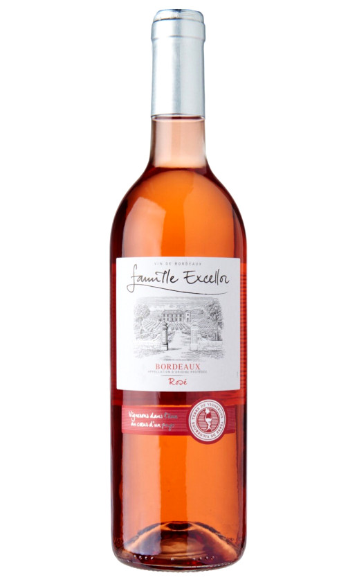Wine Famille Excellor Rose Bordeaux
