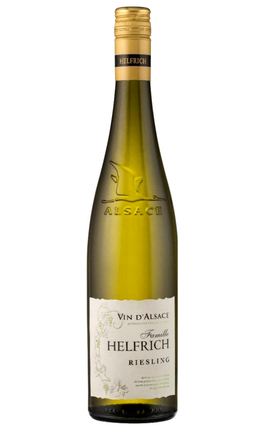 Вино Famille Helfrich Riesling Alsace 2016