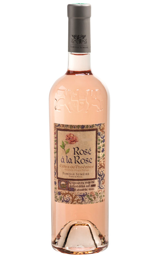 Wine Famille Sumeire Rose A La Rose Cotes De Provence 2019