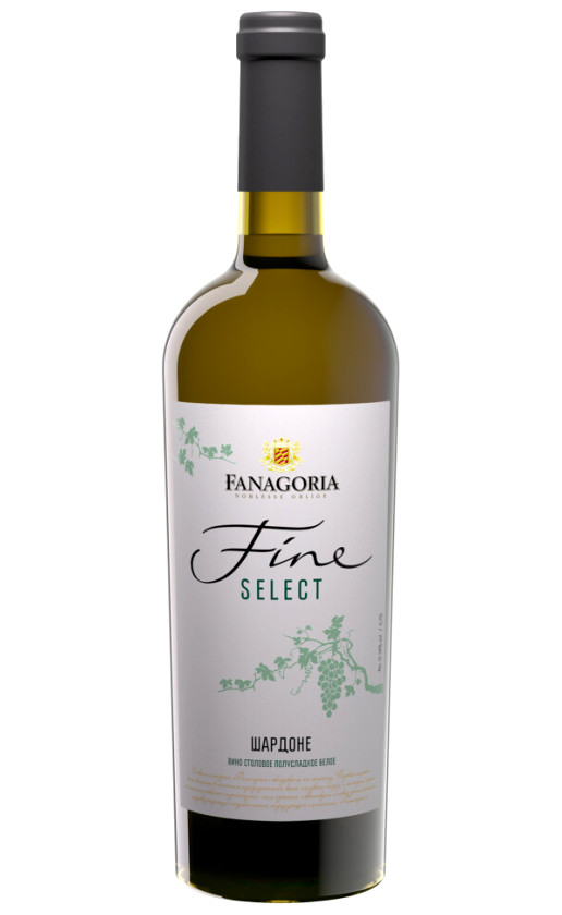 Wine Fanagoria Fine Select Chardonnay