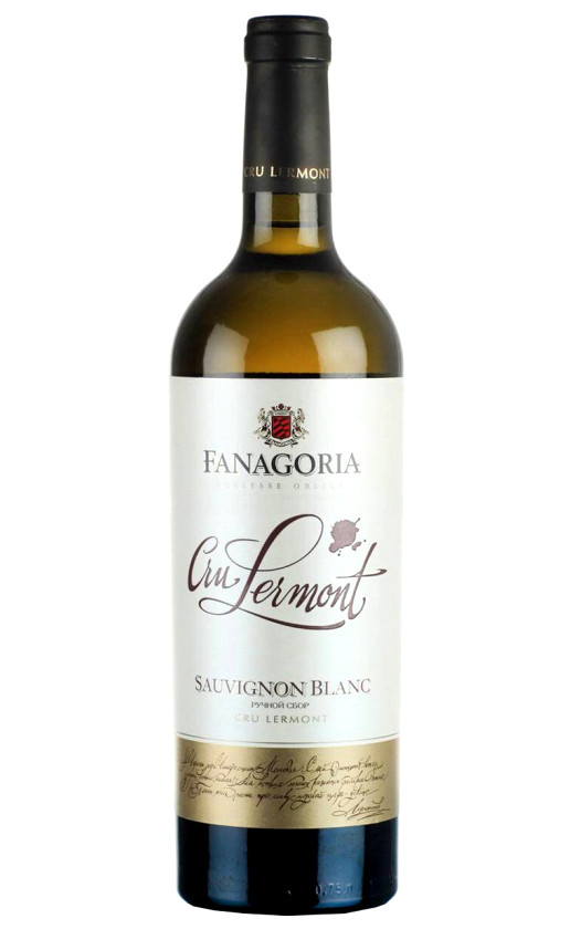 Wine Fanagoriya Kryu Lermont Sovinyon Blan