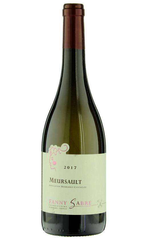 Wine Fanny Sabre Meursault Blanc 2017