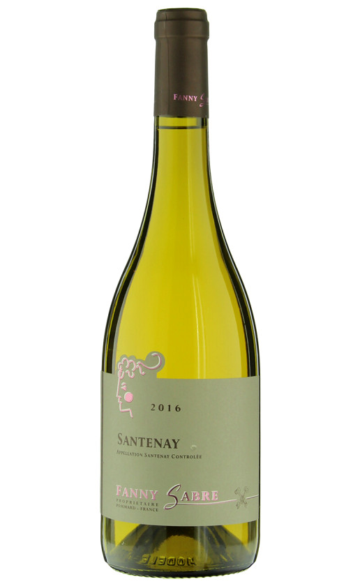 Wine Fanny Sabre Santenay Blanc 2016