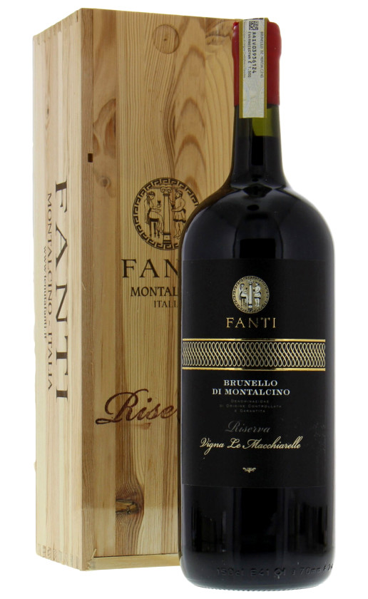 Wine Fanti Vigna Le Macchiarelle Brunello Di Montalcino Riserva 2013 Gift Box