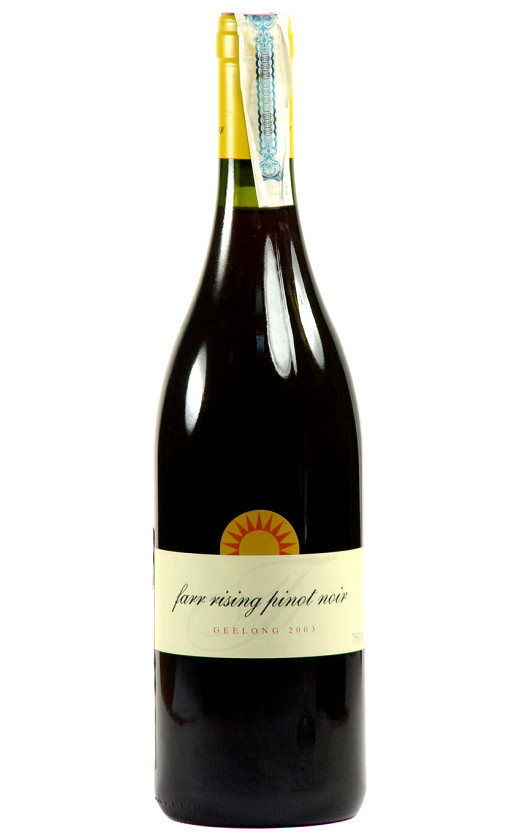 Wine Farr Rising Pinot Noir Geelong 2003