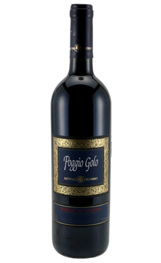 Wine Fattoria Del Cerro Poggio Golo Merlot Di Toscana 2004