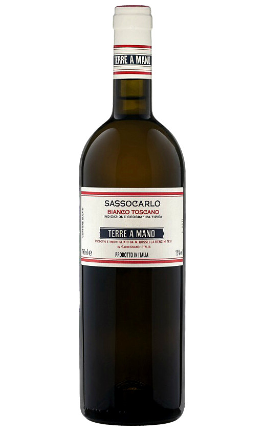 Вино Fattoria di Bacchereto Terre a Mano Sassocarlo Bianco Toscano 2017