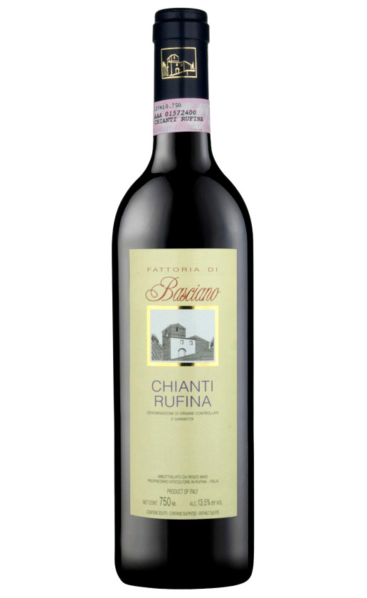 Wine Fattoria Di Basciano Chianti Rufina 2018