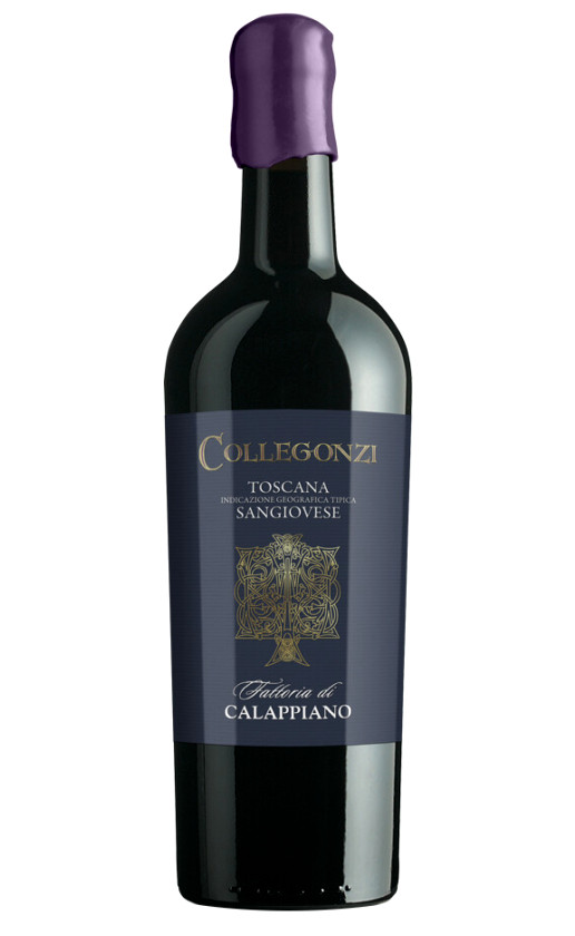 Wine Fattoria Di Calappiano Collegonzi Sangiovese Toscana 2015
