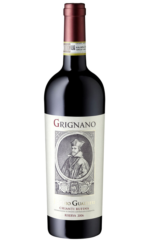 Вино Fattoria di Grignano Poggio Gualtieri Riserva Chianti Rufina 2006