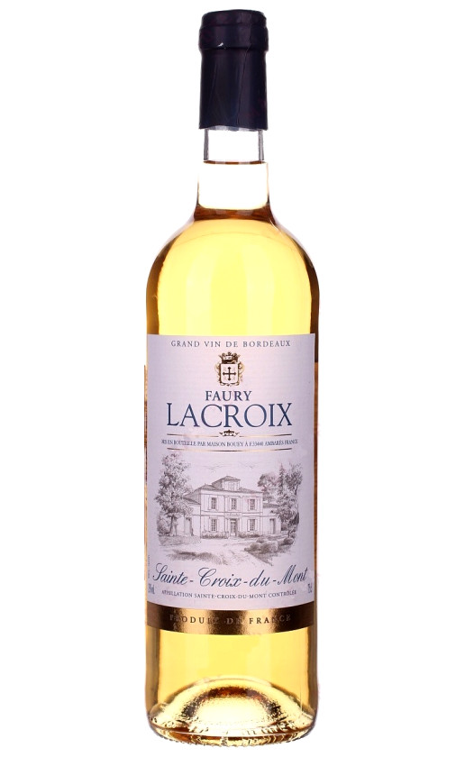 Вино Faury Lacroix Sainte-Croix-du-Mont
