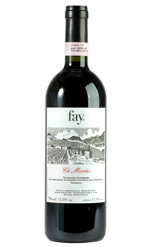 Вино Fay Ca Morei Valtellina Superiore Valgella 2012