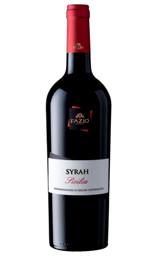 Wine Fazio Syrah Sicilia 2017
