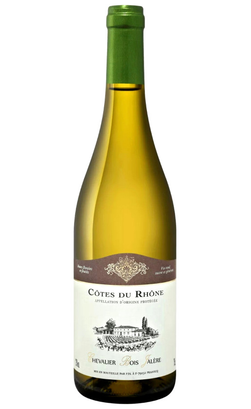 Вино FDL Chevalier Bois Jalere Cotes du Rhone Blanc 2019