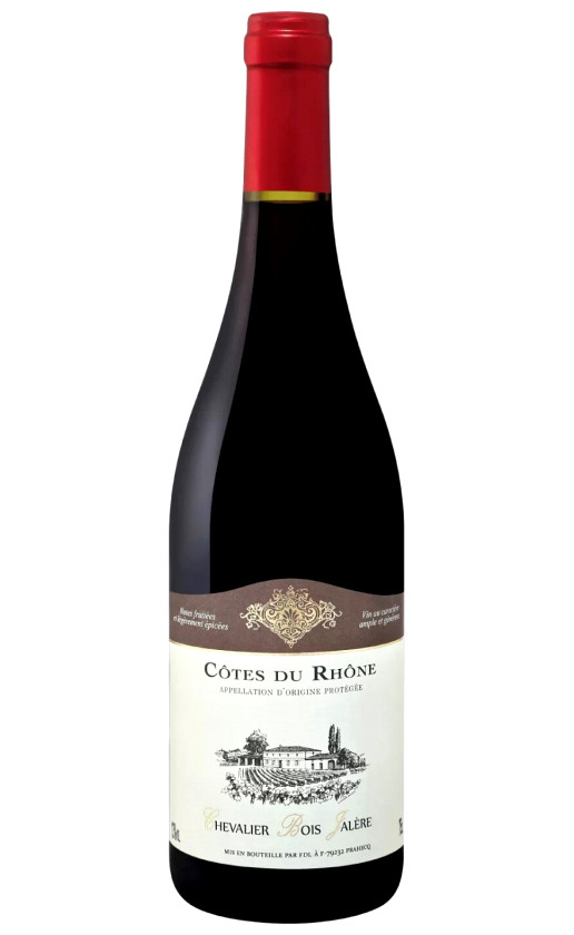 Wine Fdl Chevalier Bois Jalere Cotes Du Rhone Rouge 2019