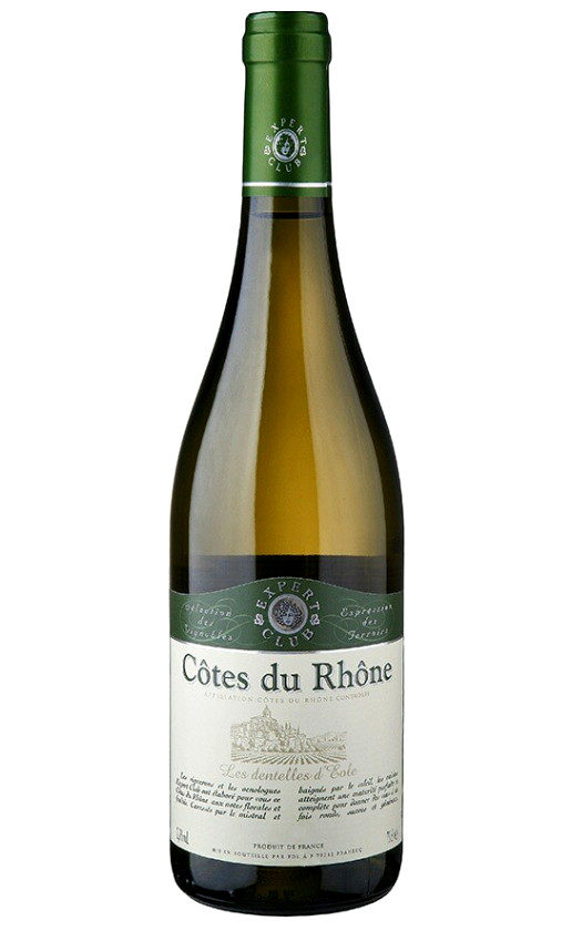Wine Fdl Expert Club Cotes Du Rhone Blanc
