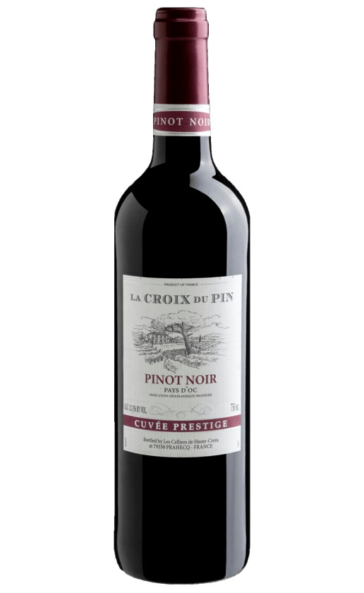 Wine Fdl La Croix Du Pin Pinot Noir Pays Doc