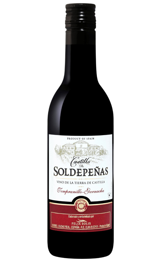 Wine Felix Solis Castillo De Soldepenas Tempranillo Garnacha Valdepenas
