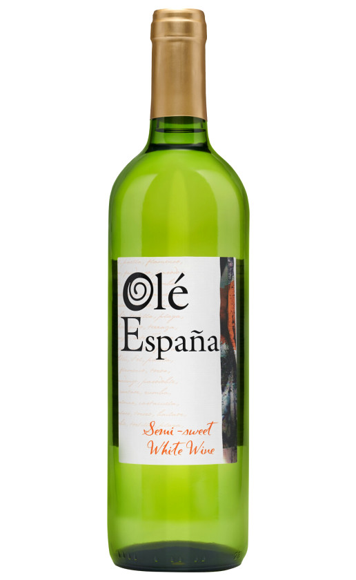 Wine Felix Solis Ole Espana White Semi Sweet
