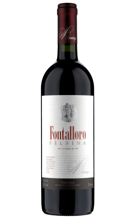 Вино Felsina Fontalloro Toscana 2007