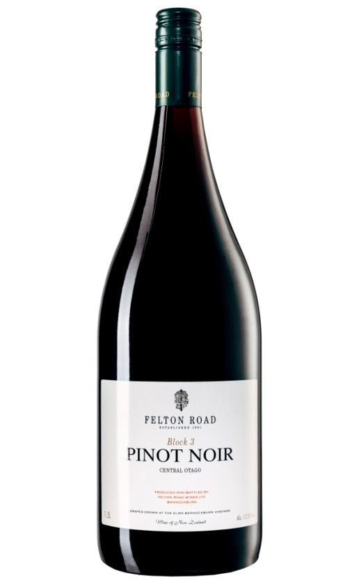 Вино Felton Road Block 3 Pinot Noir 2019