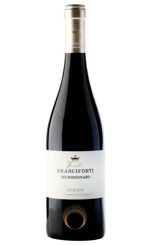 Wine Feudi Branciforti Dei Bordonaro Merlot Terre Siciliane 2016