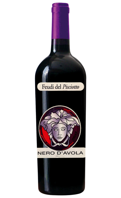 Wine Feudi Del Pisciotto Versace Nero Davola Sicilia 2018