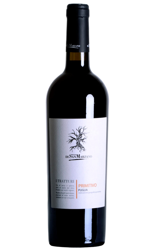 Вино Feudi di San Marzano I Tratturi Primitivo Puglia 2013