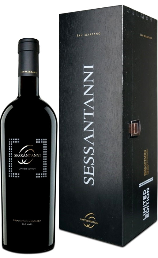 Wine Feudi Di San Marzano Sessantanni Limited Edition Primitivo Di Manduria 2016 Gift Box