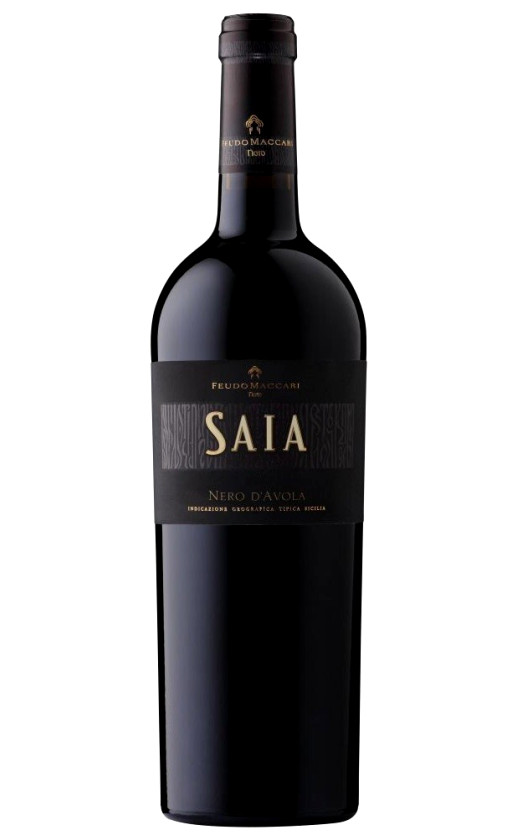 Wine Feudo Maccari Saia Nero Davola Sicilia 2018