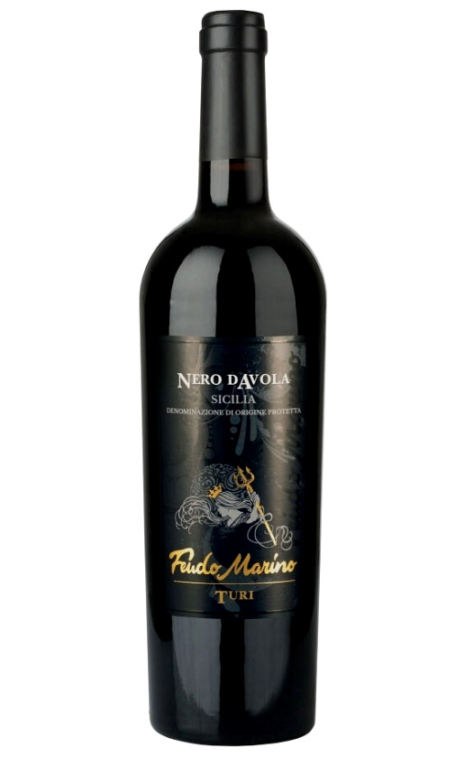 Wine Feudo Marino Turi Nero Davola Sicilia