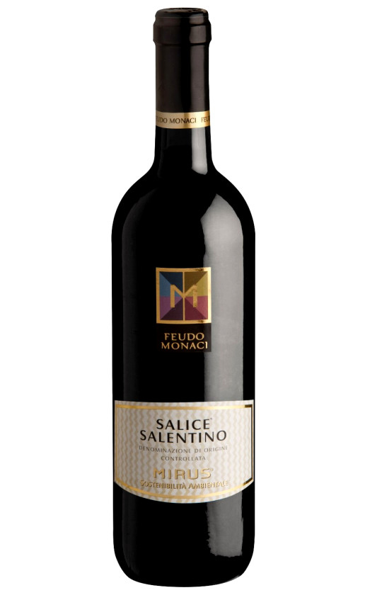 Wine Feudo Monaci Mirus Salice Salentino 2016
