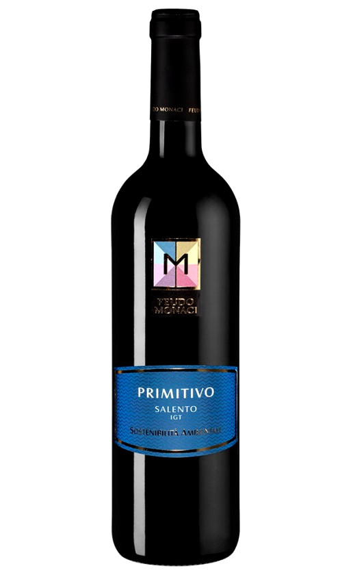 Wine Feudo Monaci Primitivo Salento 2019