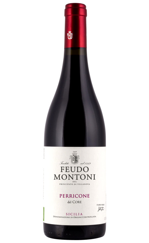 Вино Feudo Montoni Perricone del Core Sicilia 2016