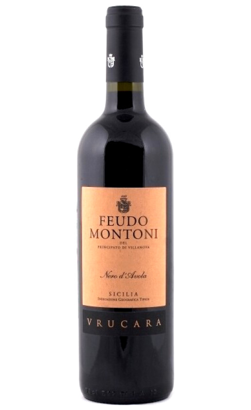 Вино Feudo Montoni Vrucara Nero d'Avola 2007